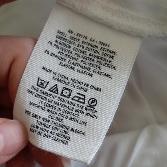 Anthropologie Pilcro Womens High Rise Denim Legging Jeans Size 27 White Crop - Picture 11 of 16